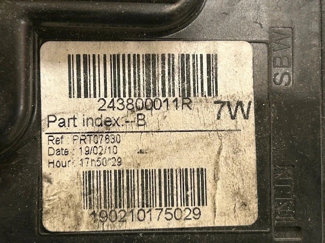 Boitier Fusible module MEGANE 3, SCENIC 3, 243800011R